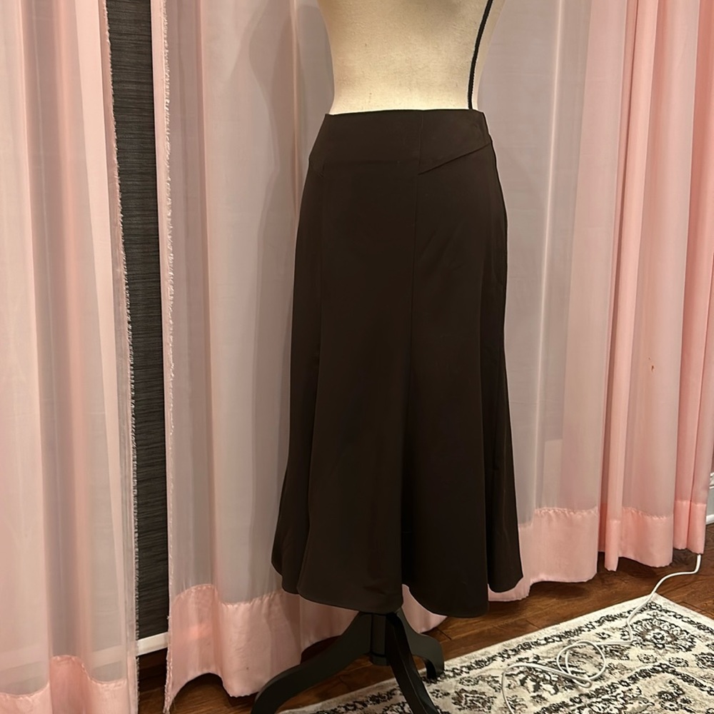 SKIRTOLOGY - Dark brown skirt, size 10